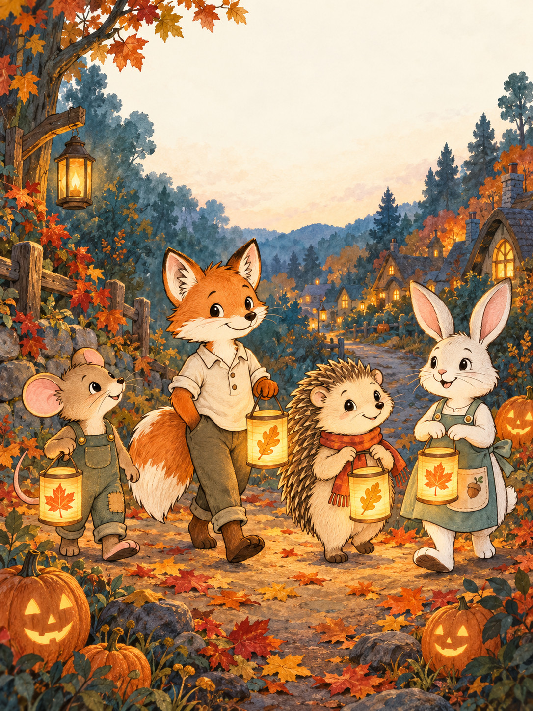 Ready for Lantern Night: full-color cover artwork.