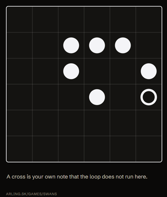 Animation: a correct cross is placed as a note, then a wrong cross next to it, nothing turns red, and a wrong cross from an earlier guess is revealed only after pressing Check twice.